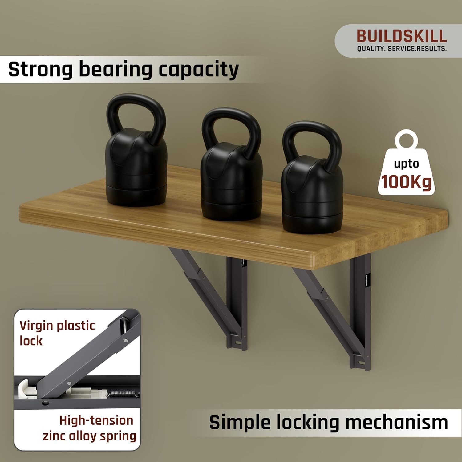 Folding table bracket