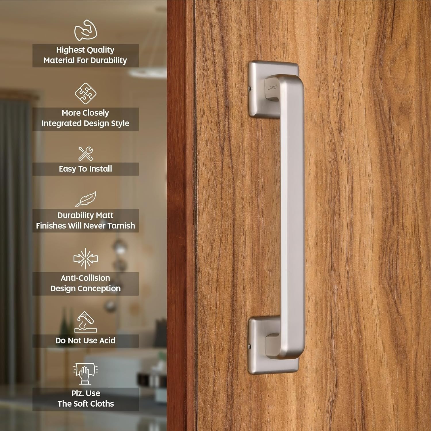 ⁠Door pull handles (aluminium)