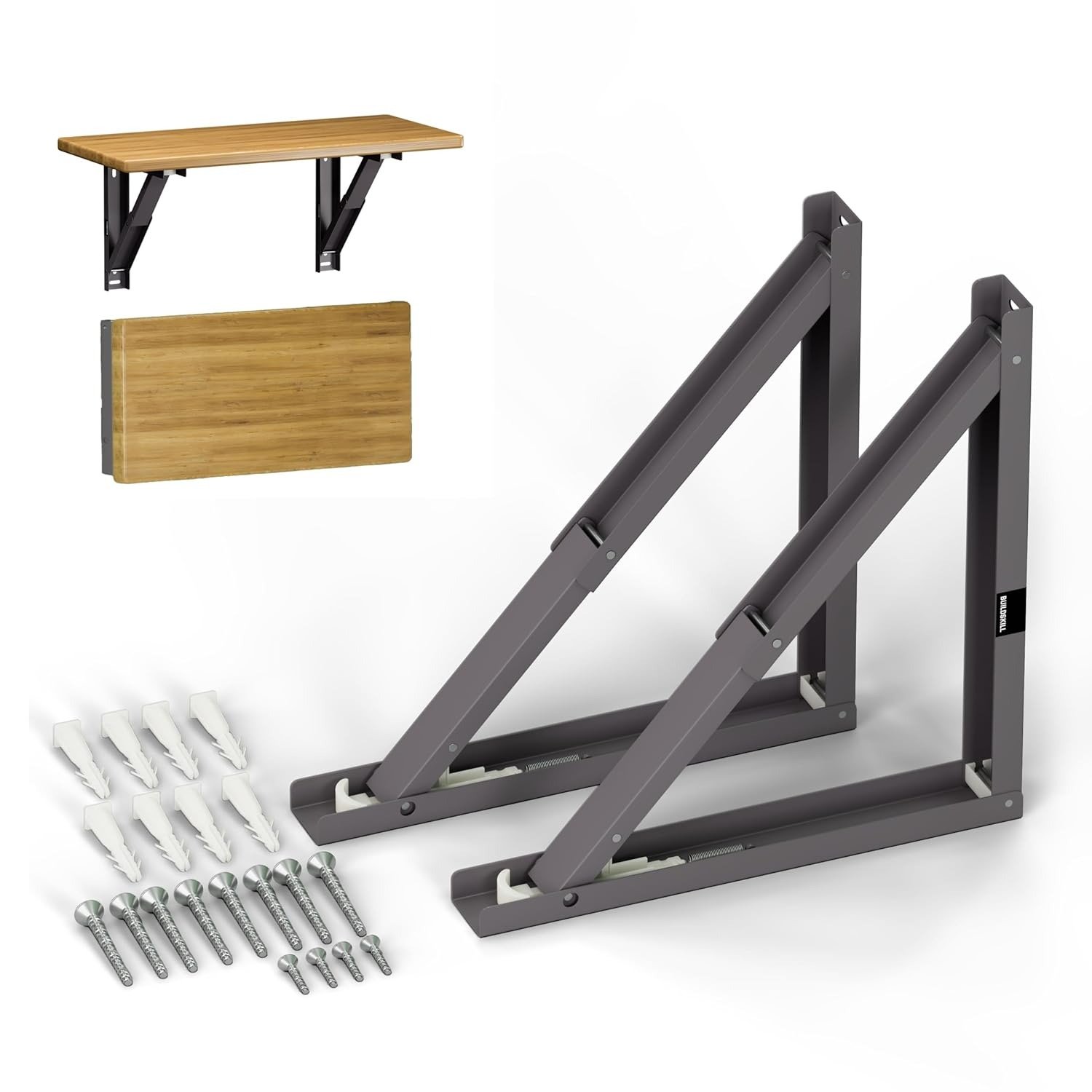 Folding table bracket